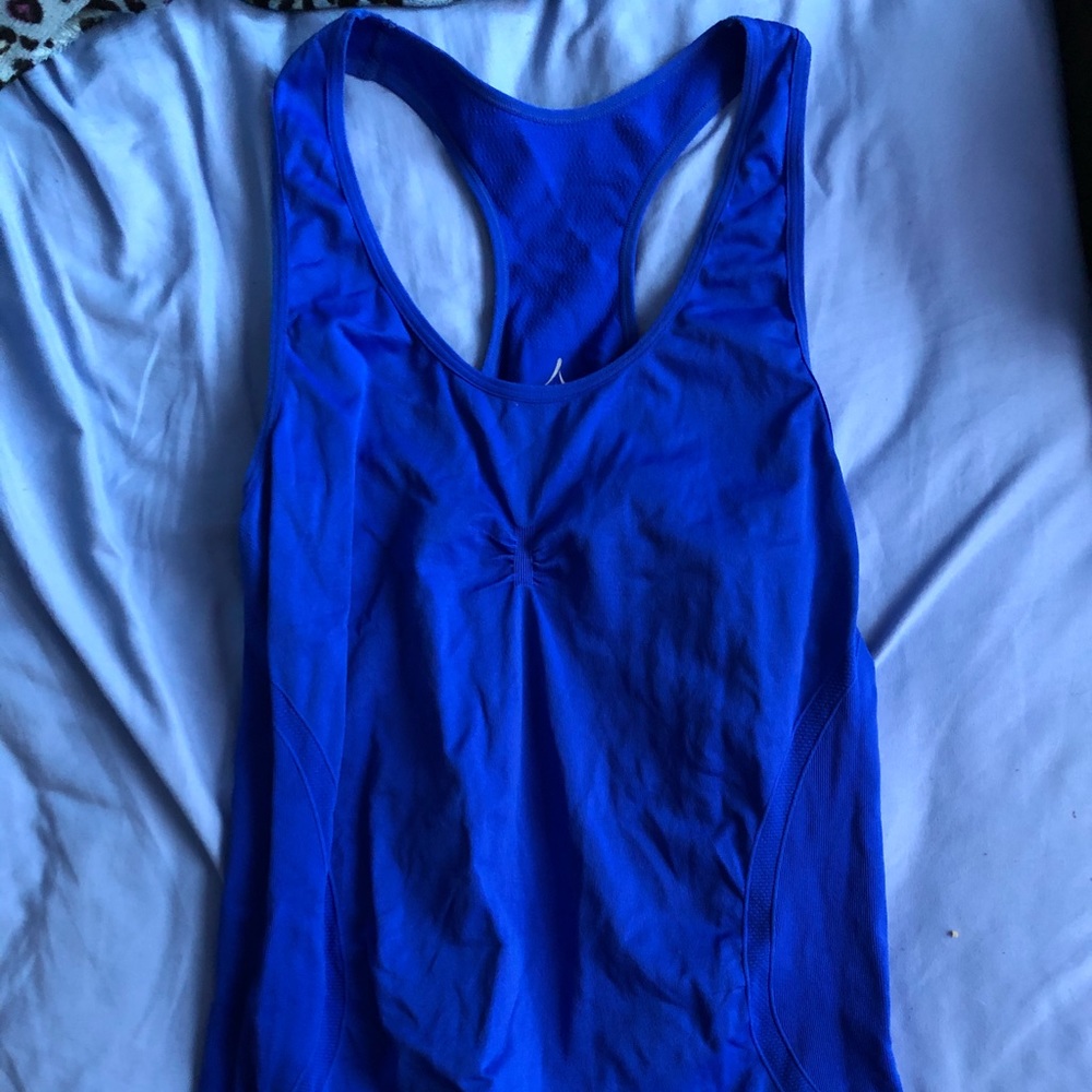 Racer back tank top